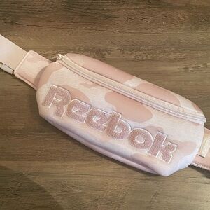 Reebok Light Pink Camo Waist Bag